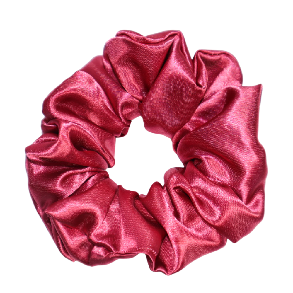 Mulberry Satin Deluxe Scrunchie